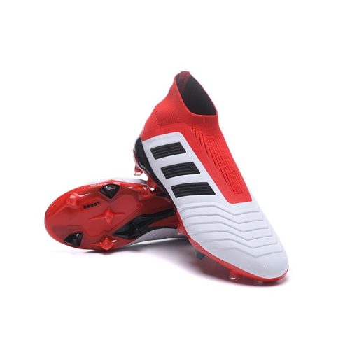 Adidas Predator 18+ FG voor Kinderen - Wit Zwart Rood_8.jpg